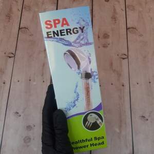 Душевая насадка Spa Energy турмалиновая с бусинами