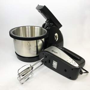 Миксер ручной на кухню RAF R 6661 стационарный с вращающейся чашей 2 литра 800W