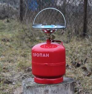Кемпинг комплект газовый GRANT баллон + горелка 8л Кемпинг комплект газовый GRANT баллон + горелка 8л